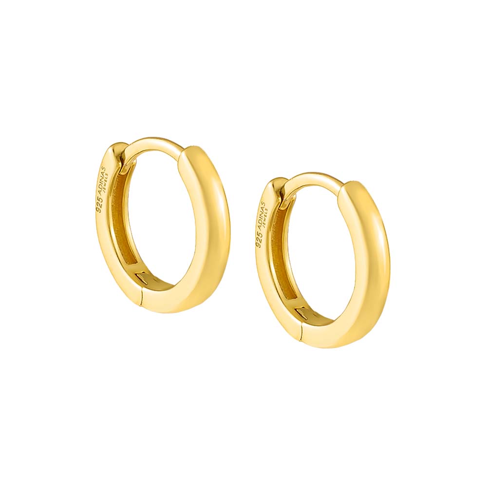 Plain Ring Huggie Earring