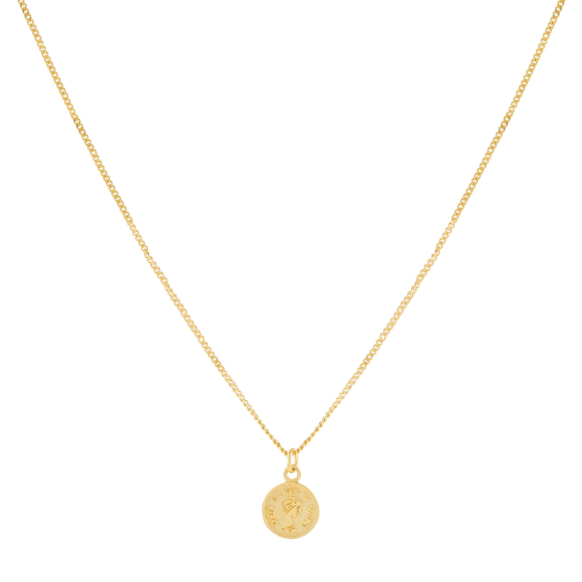 Tiny Coin Necklace