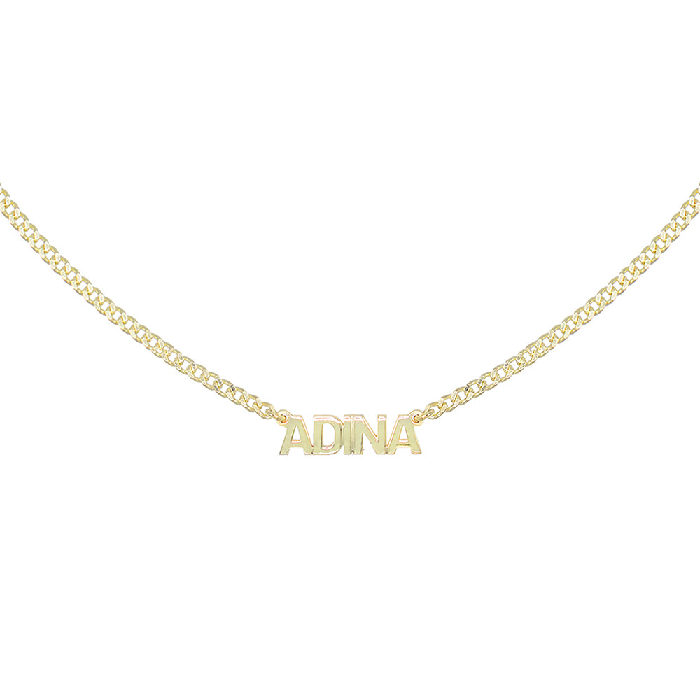 Mini Nameplate Choker