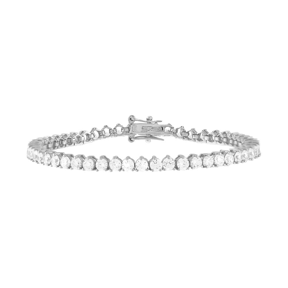 Three Prong Tennis Bracelet