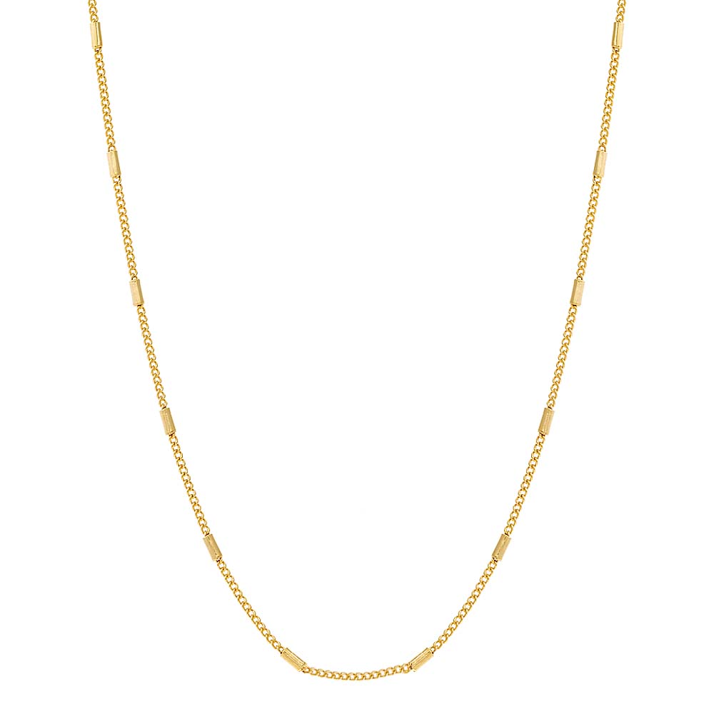 Men's Cylinder Chain Necklace